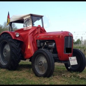 MF35 nach der Restauration