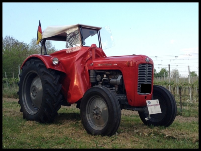 MF35 nach der Restauration